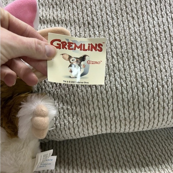 2002 Gremlins Gizmo Easter Bunny Rabbit Ears Nanco Mogwai 12" - Picture 3 of 6